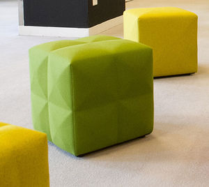 contemporary pouf