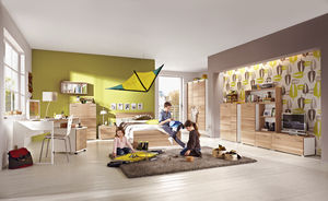 wooden children's bedroom furniture set