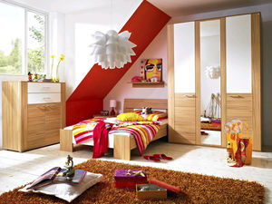 wooden children's bedroom furniture set