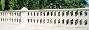 concrete balustrade