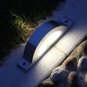 garden bollard light / contemporary / aluminum / PMMA