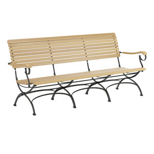 traditional garden bench