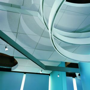 mineral fiber suspended ceiling