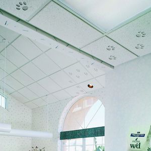 mineral fiber suspended ceiling