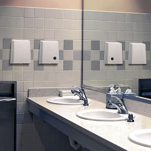 automatic hand dryer / wall-mounted / plastic