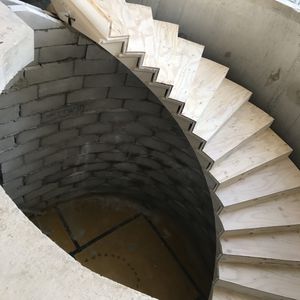 natural stone step 1