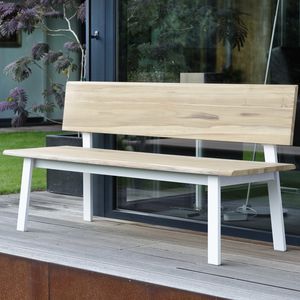 contemporary garden bench