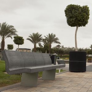 contemporary public bench 1