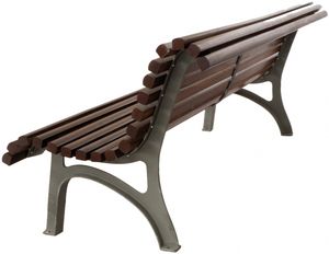 traditional public bench