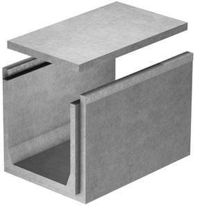 concrete drainage channel