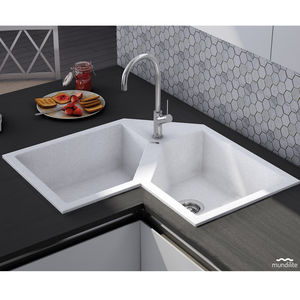 Corner kitchen sink - All architecture and design manufacturers