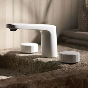 double-handle washbasin mixer tap