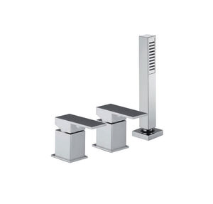 double-handle bathtub mixer tap