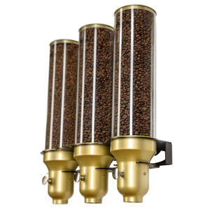 wall-mounted coffee bean dispenser