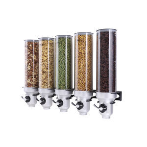 wall-mounted dry food dispenser