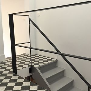 steel railing