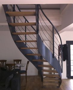 straight staircase