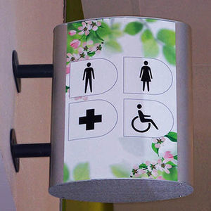 orientation signage plate