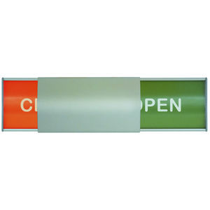wall-mounted signboard