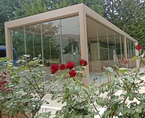 self-supporting pergola