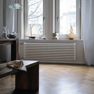 hot water radiator / steel / contemporary / tubular