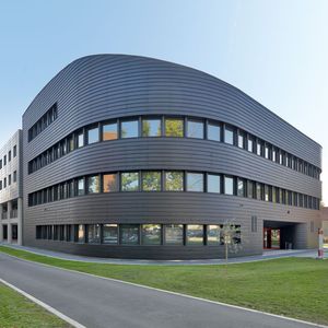 copper ventilated facade