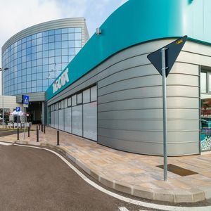 zinc ventilated facade
