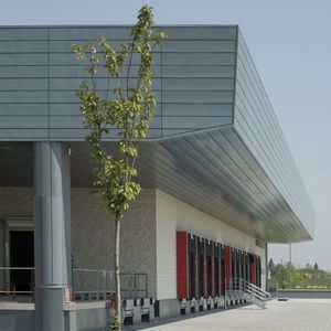 zinc ventilated facade