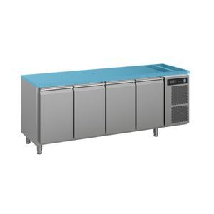 commercial kitchen refrigerated counter
