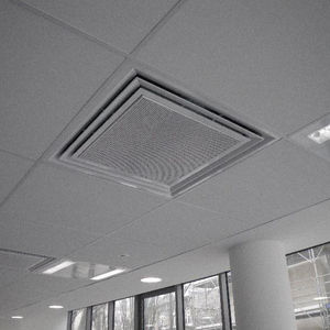 ceiling air diffuser / square / modular