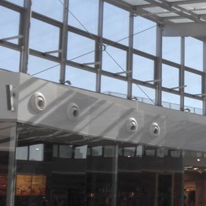 wall-mounted air diffuser / round / jet nozzle
