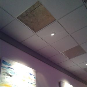 aluminum ventilation grill / square / heating