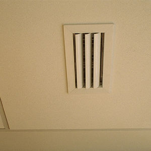 aluminum ventilation grill / rectangular / heating