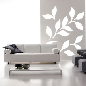 contemporary sofa / cotton / wooden / commercial