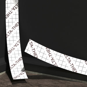 weatherstripping adhesive strip / rubber / asphalt / polyethylene