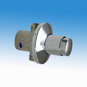 self-closing toilet flush