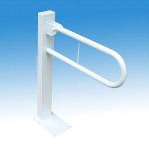 lacquered metal grab bar