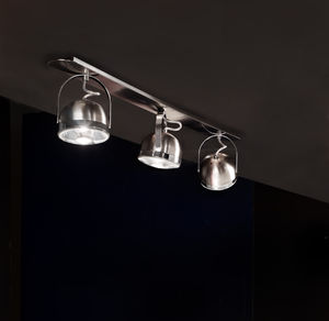 ceiling-mounted spotlight / indoor / halogen / round