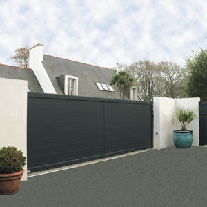 swing gates / sliding / aluminum / louvered