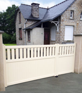 swing gates / sliding / aluminum / louvered