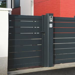 aluminum garden gate