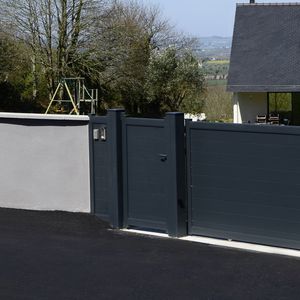 aluminum garden gate