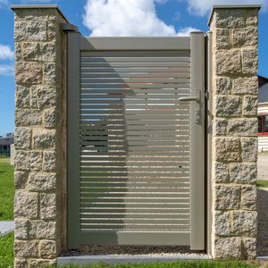aluminum garden gate