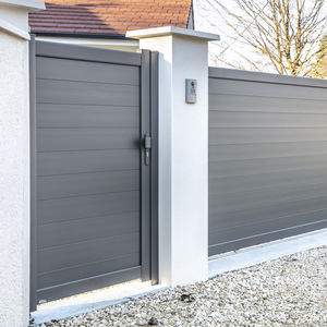 aluminum garden gate