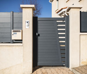 aluminum garden gate 1