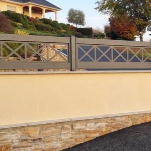 fence with panels 1