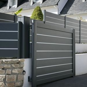 louvered fence 1