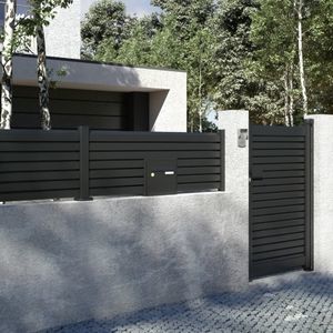 wall-mounted mailbox