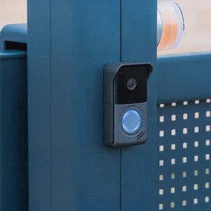 matte finished stainless steel video door intercom