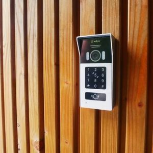 stainless steel video door intercom